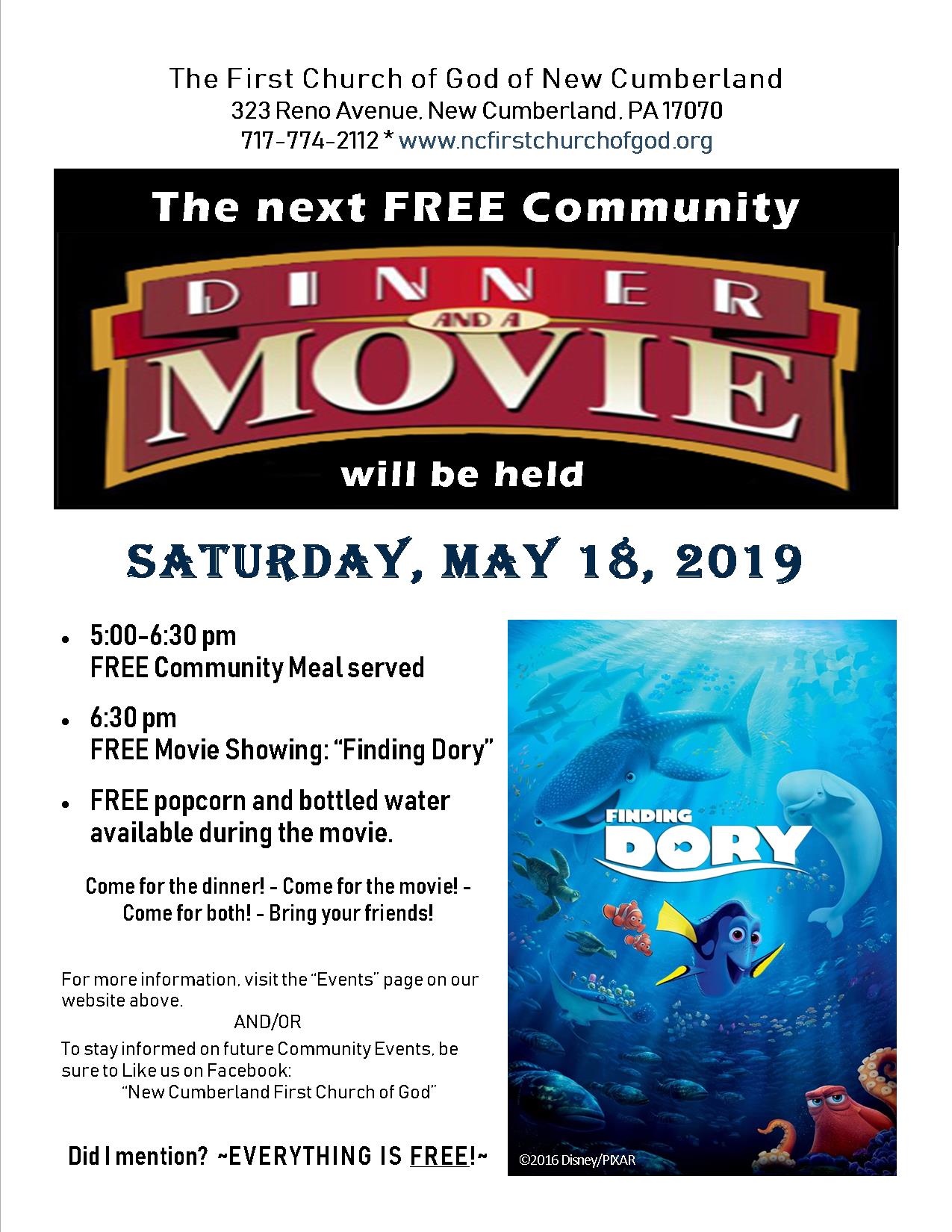 Community Dinner & Movie 2